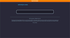Desktop Screenshot of nitrotye.com